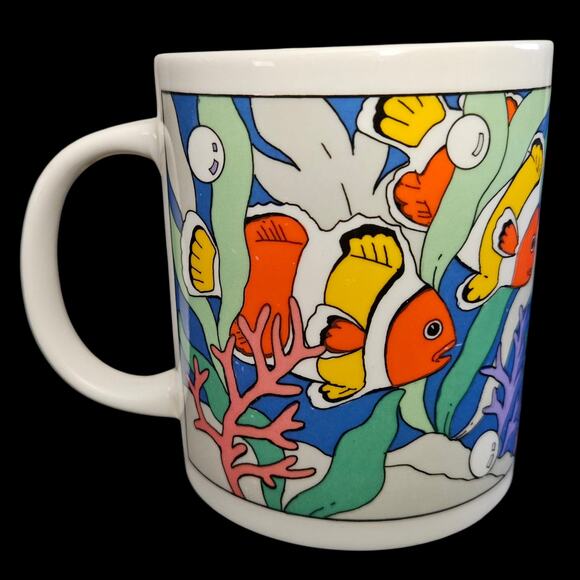 Studio Nova Ocean Reef Mug Coffee Cup Tropical Fish Coral Sea Life M2506 China - Picture 3 of 7
